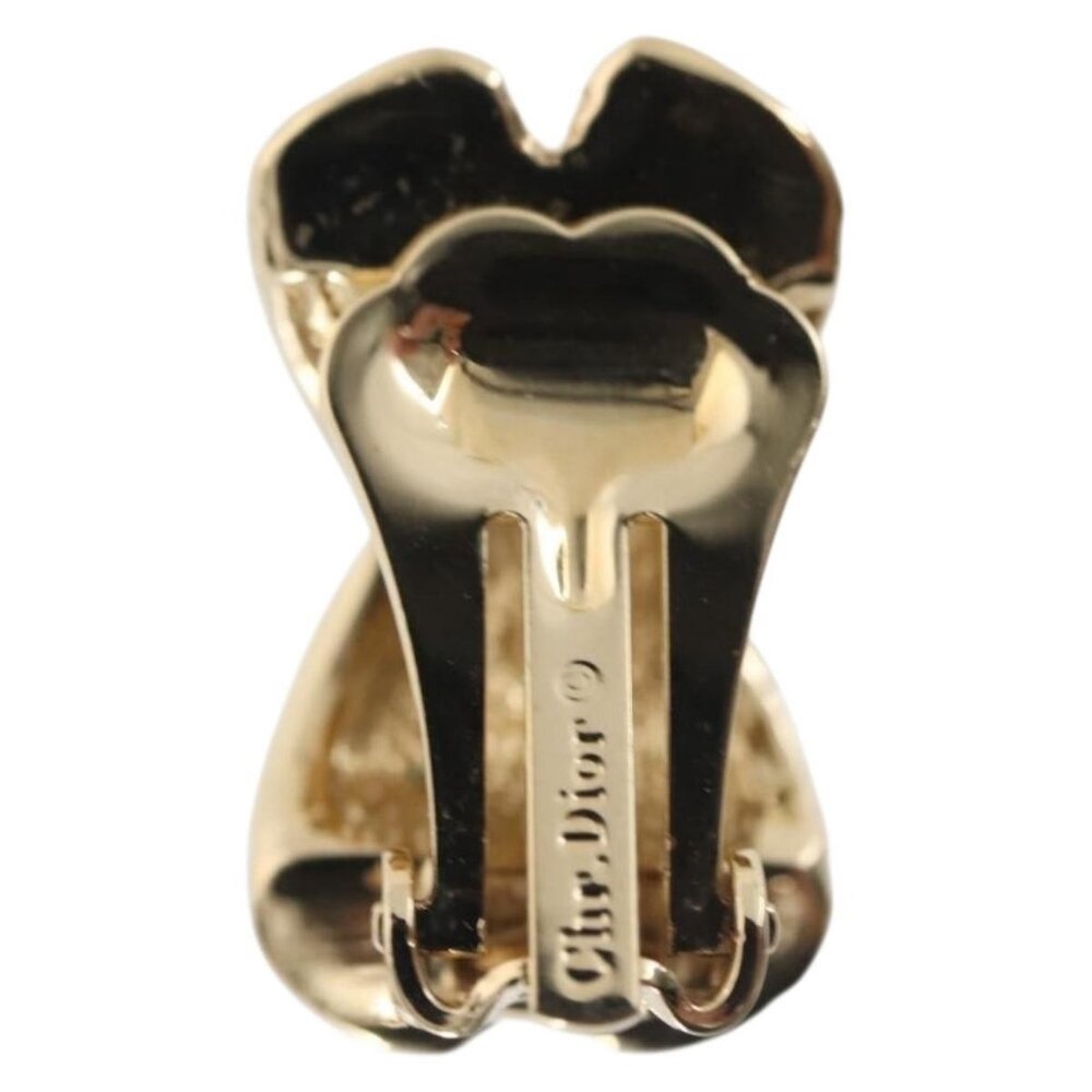 Christian Dior Earring metal Gold Auth - Picture 11 of 13